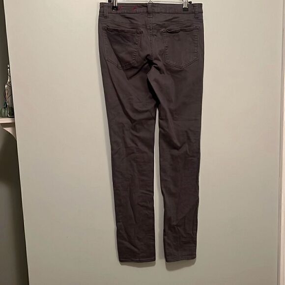 Chor Women's Dark Wash Straight Leg Mid Rise Cotton Blend Denim Jeans Size 7 - Picture 2 of 6